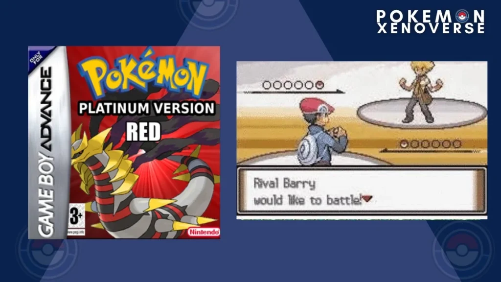 Pokémon Platinum Red & Blue Versions