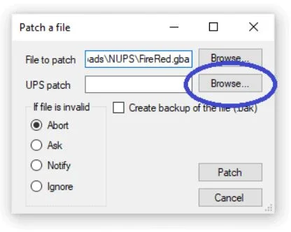 How to Apply a UPS Patch Using NUPS Patcher