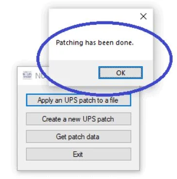 How to Apply a UPS Patch Using NUPS Patcher