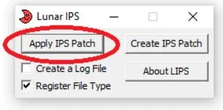 Lunar IPS patcher