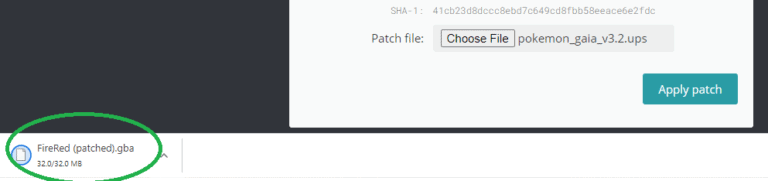 Patch .IPS or .UPS files using ROM Patcher JS