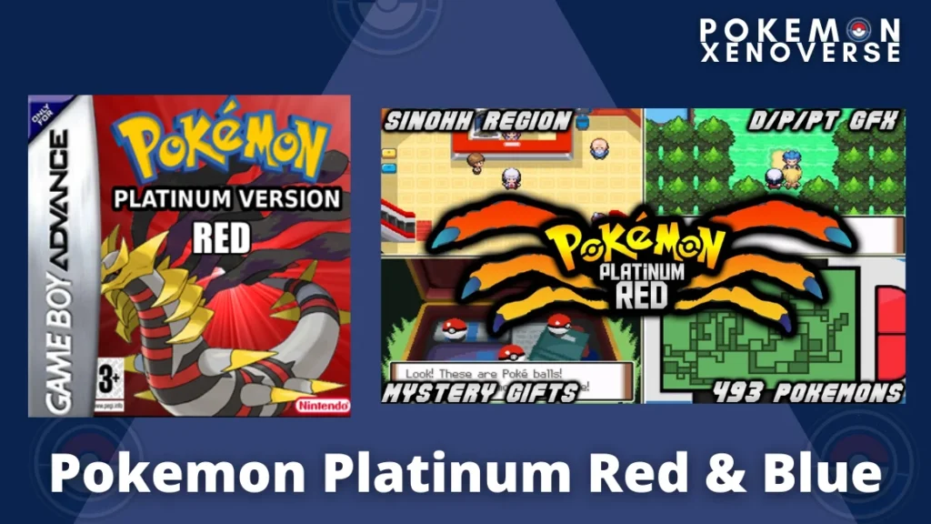 Download Pokemon Platinum Red & Blue GBA Rom