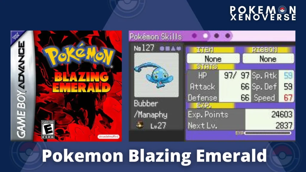 Pokemon Blazing Emerald GBA ROM Download - PokéHarbor