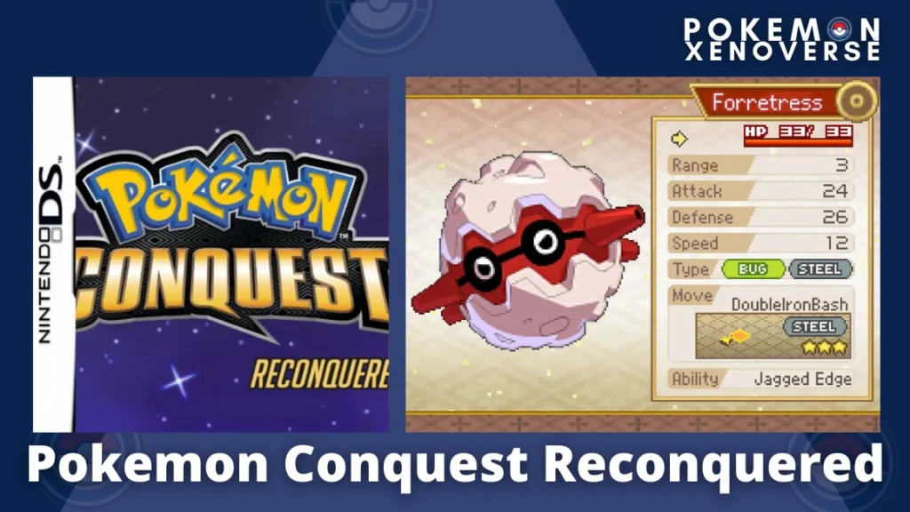 Pokemon Conquest Reconquered NDS ROM