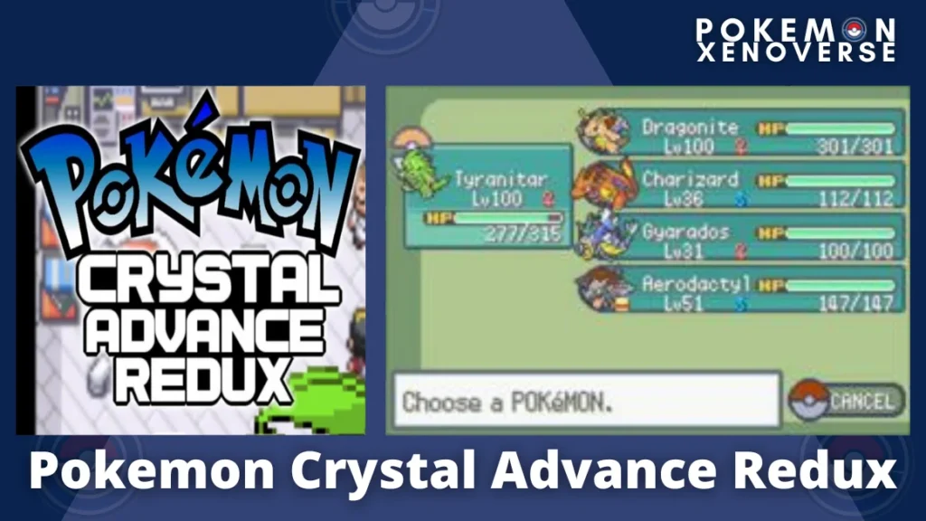 Pokemon Crystal Advance Redux GBA Rom 