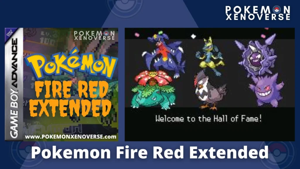 Pokemon Fire Red Extended GBA