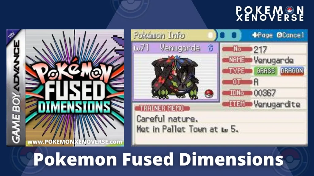 Play Pokemon Fused Dimensions v1.6, a game of Pokémon