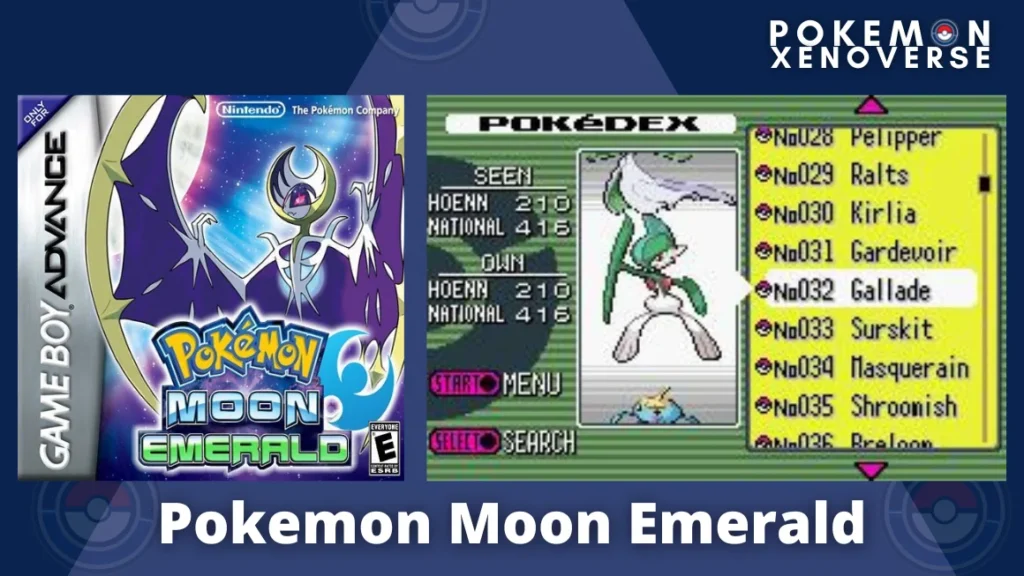 Play Pokemon Moon Emerald Online – Game Boy Advance(GBA) –