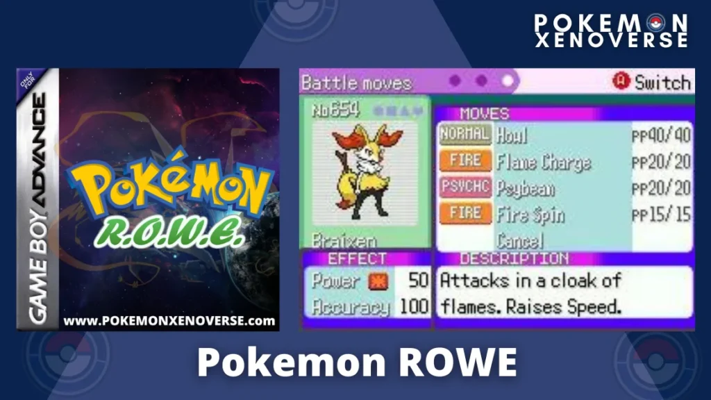 Pokemon ROWE GBA ROM