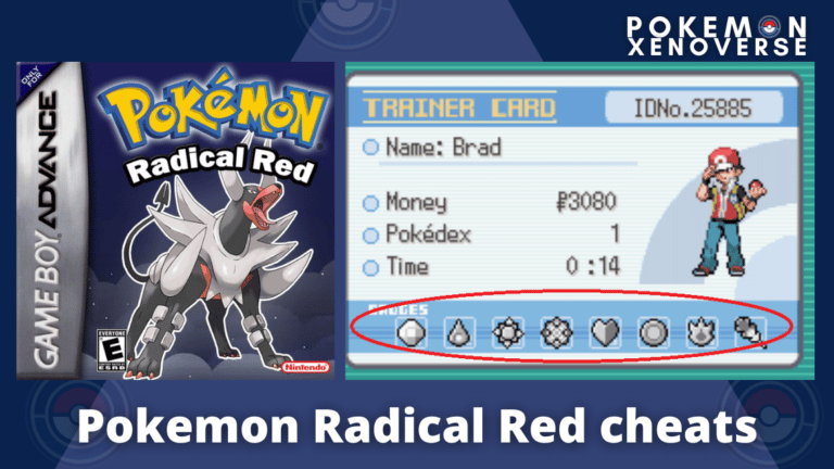 Pokemon Radical Red Cheats (latest Update) - Pokemon Xenoverse