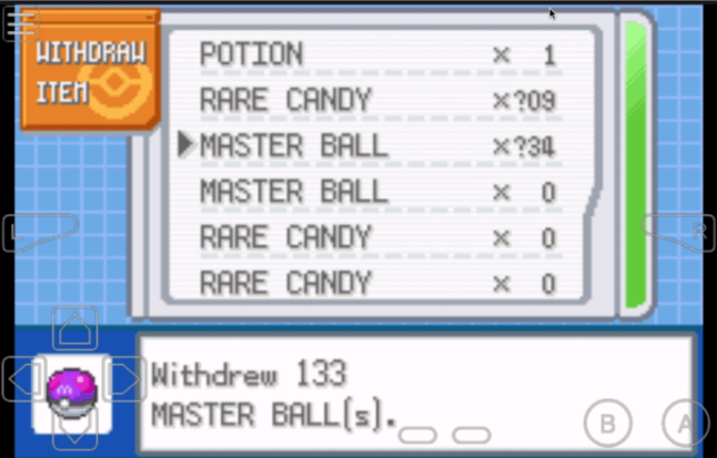 How To Get Unlimited Rare Candy In Pokemon Fire Red Cheat Code