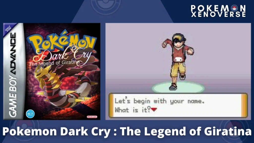 Pokemon Dark Cry Legend of Giratina