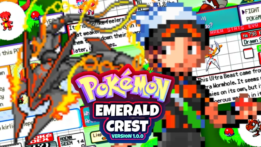 Pokemon Emerald Crest Download (New) GBA Decomp Rom Hack