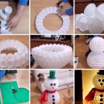 DIY Plastic Cup Snowman – Step by Step Guide