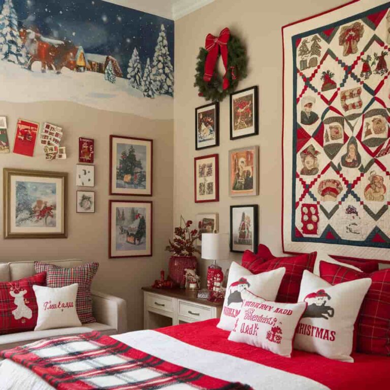 Christmas Bedroom Decor