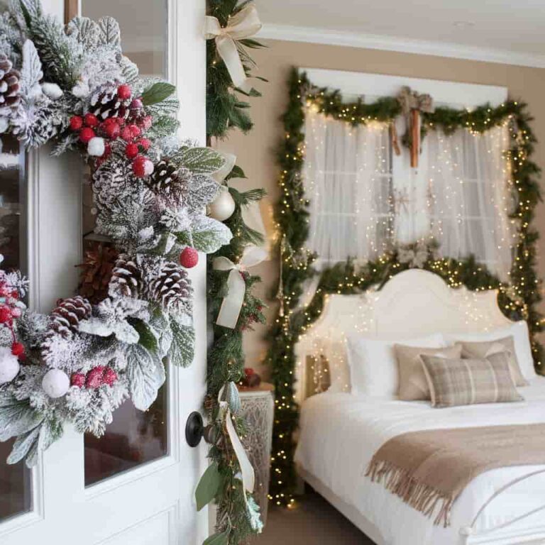 Christmas Bedroom Decor